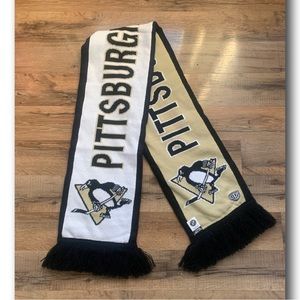 🏒NHL Pittsburgh Penguins 🐧 Scarf Reversible EUC